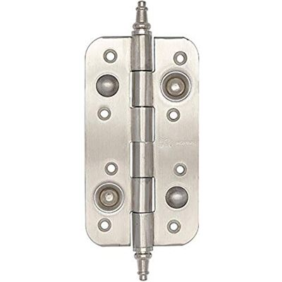 Jdel 3 st Gångjärn antispak Canto Round 150x80 med finish stål INOX och Radio 16 Jdel 3 st Gångjärn antispak Canto Round 150x80 med finish stål INOX och Radio 16