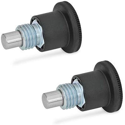 Ganter Normelemente Ganter standardelement GN 822–10-M16X1, 5-B 6-8-M16-B-rastbultar l liten utförande Gewinde d2: M10 svart Ganter Normelemente Ganter standardelement GN 822–10-M16X1, 5-B 6-8-M16-B-rastbultar l liten utförande Gewinde d2: M10 svart