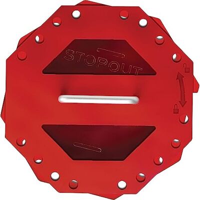 Accuform KCC620 STOPOUT Look 'n Stop Compact Group Lock Box, 7-3/4 tum längd x 7-3/4 tum bredd x 10 cm djup, plast, röd Accuform KCC620 STOPOUT Look 'n Stop Compact Group Lock Box, 7-3/4 tum längd x 7-3/4 tum bredd x 10 cm djup, plast, röd