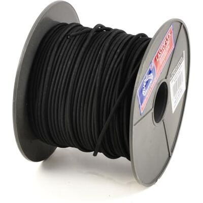 EVERLASTO 4 mm LASTOFLEX Bungee Cord svart 4MM Svart EVERLASTO 4 mm LASTOFLEX Bungee Cord svart 4MM Svart