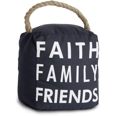 Pavilion Gift company 72159 tro familj vänner dörrstoppare, 13 x 15 cm Pavilion Gift company 72159 tro familj vänner dörrstoppare, 13 x 15 cm