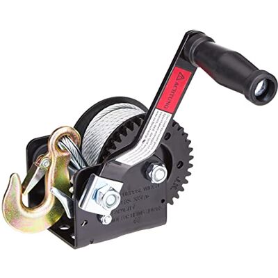 Kerbl Vinsch med 10 m rep ø 5 mm max. Dragbelastning 360 kg Kerbl Vinsch med 10 m rep ø 5 mm max. Dragbelastning 360 kg