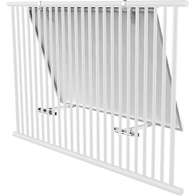 LEICKE ULL Balkongkraftverk fäste balkong för alla solpaneler I robust aluminiumlegering solpanelfäste I räcke balkonginkraftverk fastsättning justerbar vinkel 0° eller 15–30° LEICKE ULL Balkongkraftverk fäste balkong för alla solpaneler I robust aluminiumlegering solpanelfäste I räcke balkonginkraftverk fastsättning justerbar vinkel 0° eller 15–30°
