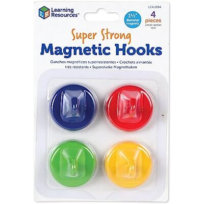 Learning Resources Super Stark Magnetisk Krokar 4-Stycken Uppsättning Learning Resources Super Stark Magnetisk Krokar 4-Stycken Uppsättning