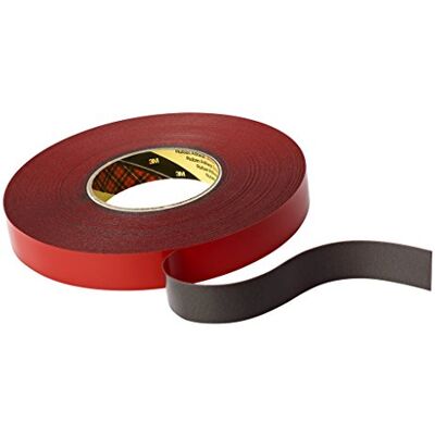 3M 7000072202 VHB tejp, 4646 F, 0,6 mm, grå (4-pack), 12 mm X 33 m, GRÅ, 6 3M 7000072202 VHB tejp, 4646 F, 0,6 mm, grå (4-pack), 12 mm X 33 m, GRÅ, 6