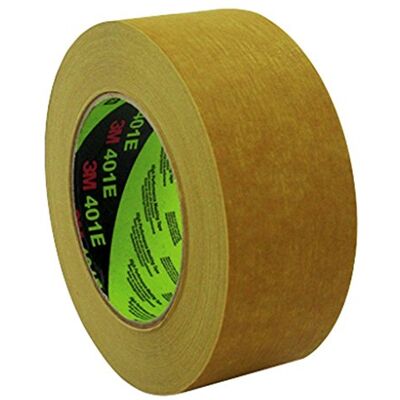 3M 401E crepe tejp, 48 mm x 50 m, industri- och lacktäckning, beige (20-pack) 3M 401E crepe tejp, 48 mm x 50 m, industri- och lacktäckning, beige (20-pack)