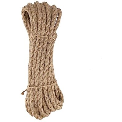 D.RECT Juterep 10 mm 10 m Hamparep Naturfiberrep Naturfibrer Tauverk Jutelina Jutetau Jutefiber Rep Jutesnöre Jutetyg Tvinnad Flätat D.RECT Juterep 10 mm 10 m Hamparep Naturfiberrep Naturfibrer Tauverk Jutelina Jutetau Jutefiber Rep Jutesnöre Jutetyg Tvinnad Flätat