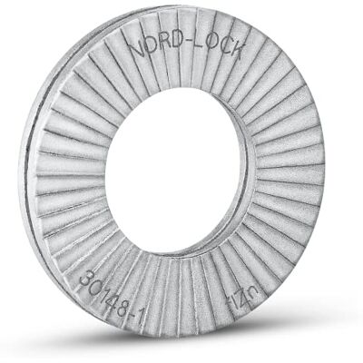 Nord-Lock Original Killåsningsbrickor NL8sp för M8 i stål med förstorad ytterdiameter (d) 8,7 mm x (D) 16,6 mm x (T) 2,5 mm Nord-Lock Original Killåsningsbrickor NL8sp för M8 i stål med förstorad ytterdiameter (d) 8,7 mm x (D) 16,6 mm x (T) 2,5 mm