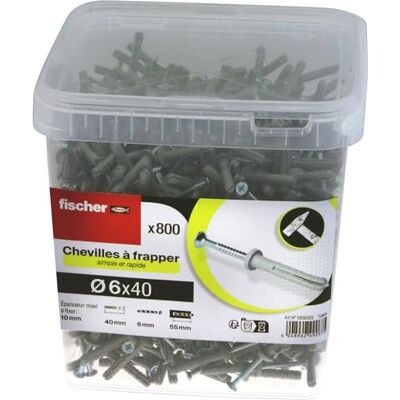 Fischer Ø6x40mm - Byggvaruhus - 800 Stycken Fischer Ø6x40mm - Byggvaruhus - 800 Stycken