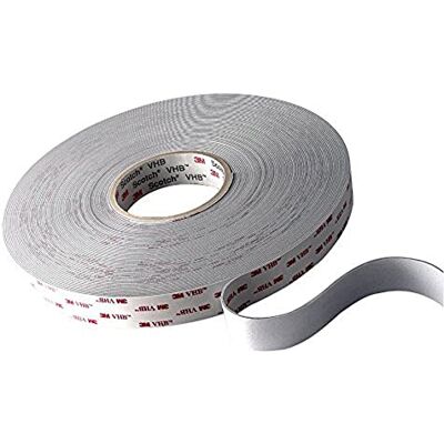 3M VHB tejp, 4959 F, 19 mm x 16,5 m, 3,0 mm, vit, skyddskåp: folie (4-pack) 3M VHB tejp, 4959 F, 19 mm x 16,5 m, 3,0 mm, vit, skyddskåp: folie (4-pack)