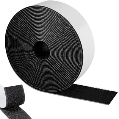 SURFOU Självhäftande Kardborreband 8 m x 50 mm, Extra Stark, Dubbelsidigt med Hake och Ögla för Inomhus- och Utomhusbruk, Lämpligt för Textilier, Myggnät och Soffkuddar SURFOU Självhäftande Kardborreband 8 m x 50 mm, Extra Stark, Dubbelsidigt med Hake och Ögla för Inomhus- och Utomhusbruk, Lämpligt för Textilier, Myggnät och Soffkuddar