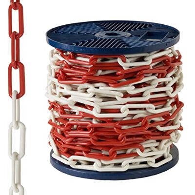 WOLFPACK AFT Plastkedja, tvåfärgad, 6 mm, rulle med 25 m WOLFPACK AFT Plastkedja, tvåfärgad, 6 mm, rulle med 25 m