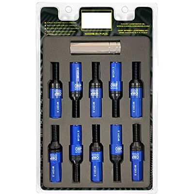 OMP Speed Set Performance Skruvar med Aluminium Protect M12X1.5 Hex 17-19 L 28 mm, Färg Blå Aluminium 7075+DIN 12.9 20+1 per låda OMP Speed Set Performance Skruvar med Aluminium Protect M12X1.5 Hex 17-19 L 28 mm, Färg Blå Aluminium 7075+DIN 12.9 20+1 per låda