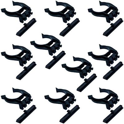 cyclingcolors 10 x skruvklämma för granstofflor plast möbelben 28 mm 34 mm kök badrum (Ø34 mm (fast)) cyclingcolors 10 x skruvklämma för granstofflor plast möbelben 28 mm 34 mm kök badrum (Ø34 mm (fast))