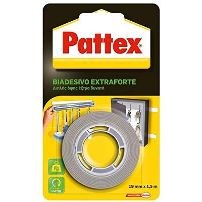 Pattex Nastro biadesivo 19 x 1,5 m – enheter för pyssel HENKEL Pattex Nastro biadesivo 19 x 1,5 m – enheter för pyssel HENKEL