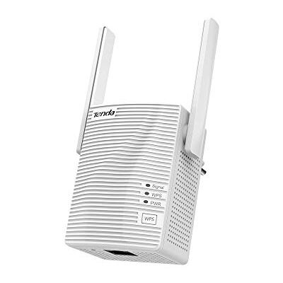 Tenda A15 Dual Band AC750 Wi-Fi Repeater, 433Mbps/5GHz+300Mbps/2,4GHz, 2 rundstrålande antenner för fjärruppspelning av 1080P HD-videor, onlinespel och höghastighetsuppladdning, vit Tenda A15 Dual Band AC750 Wi-Fi Repeater, 433Mbps/5GHz+300Mbps/2,4GHz, 2 rundstrålande antenner för fjärruppspelning av 1080P HD-videor, onlinespel och höghastighetsuppladdning, vit