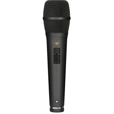 RØDE M2 Live Performance Supercardioid kondensatormikrofon med låsbar switch för live-sång och musikproduktion RØDE M2 Live Performance Supercardioid kondensatormikrofon med låsbar switch för live-sång och musikproduktion