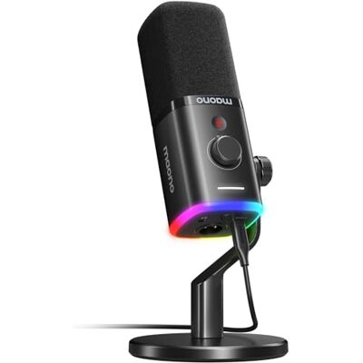 MAONO dynamisk spelmikrofon: USB XLR dynamisk datormikrofon med programvara-RGB PC-mikrofon för gamer-podcast mikrofonkit för strömning inspelning studio YouTube-innehåll skapande onlinechatt MAONO dynamisk spelmikrofon: USB XLR dynamisk datormikrofon med programvara-RGB PC-mikrofon för gamer-podcast mikrofonkit för strömning inspelning studio YouTube-innehåll skapande onlinechatt