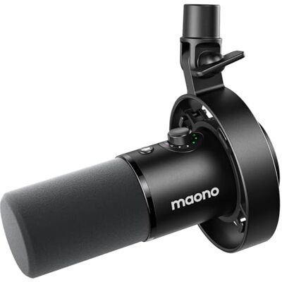 MAONO PD300X Podcast Mikrofon Streaming Mikrofon med geräuschunterdrückung, 192 kHz/24 bit Hi-Fi-ljud, länkprogramvara, USB/XLR-version. Dynamisches Mikrofon für Podcasting, Streaming, Aufnahmen MAONO PD300X Podcast Mikrofon Streaming Mikrofon med geräuschunterdrückung, 192 kHz/24 bit Hi-Fi-ljud, länkprogramvara, USB/XLR-version. Dynamisches Mikrofon für Podcasting, Streaming, Aufnahmen