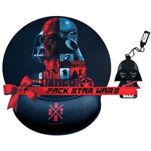 WONDEE Star Wars presentpaket, original USB 32 GB Darth Vader ergonomisk musmatta originella fanpresenter från Darth Vader, Star Wars officiella varor WONDEE Star Wars presentpaket, original USB 32 GB Darth Vader ergonomisk musmatta originella fanpresenter från Darth Vader, Star Wars officiella varor