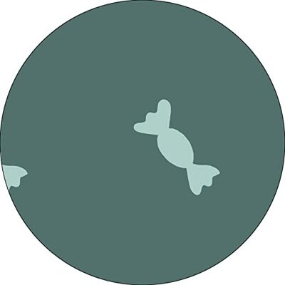 Bonateks , Runt digitalt tryckt musmatta, halkfri undersida, för kontor och hem, diameter: 22 cm Bonateks , Runt digitalt tryckt musmatta, halkfri undersida, för kontor och hem, diameter: 22 cm