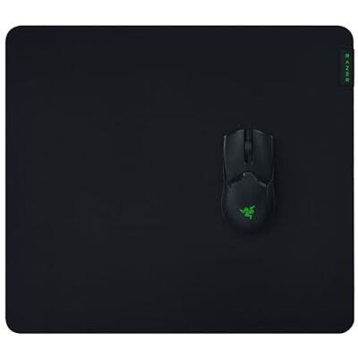 Razer Gigantus V2 Large Mjuk stor spelmusmatta för hastighet och kontroll (halkfritt gummi, texturerat mikrovävt tyg, 45 x 40 x 0,3 cm) Svart Razer Gigantus V2 Large Mjuk stor spelmusmatta för hastighet och kontroll (halkfritt gummi, texturerat mikrovävt tyg, 45 x 40 x 0,3 cm) Svart