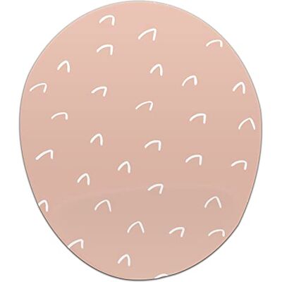 Bonamaison , Ergonomisk musmatta med handledsstöd, digital tryckt musmatta anti-senskida problem, halkfri baksida, för kontor och hem, storlek: 20 x 23 cm Bonamaison , Ergonomisk musmatta med handledsstöd, digital tryckt musmatta anti-senskida problem, halkfri baksida, för kontor och hem, storlek: 20 x 23 cm