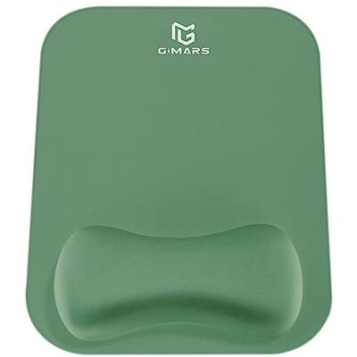Gimars Musmatta med Gelkudde, Ergonomisk Mousepad med Handstöd, 28x21cm Vattentäta Musmattor med Gelminnesskum med Handledsstöd för Dator Bärbar Dator Kontorshem, Mörkgrön Gimars Musmatta med Gelkudde, Ergonomisk Mousepad med Handstöd, 28x21cm Vattentäta Musmattor med Gelminnesskum med Handledsstöd för Dator Bärbar Dator Kontorshem, Mörkgrön
