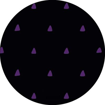 Bonateks , Runt digitalt tryckt musmatta, halkfri undersida, för kontor och hem, diameter: 22 cm Bonateks , Runt digitalt tryckt musmatta, halkfri undersida, för kontor och hem, diameter: 22 cm