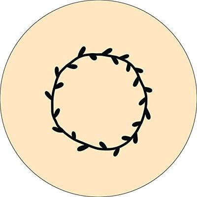 Bonateks , Runt digitalt tryckt musmatta, halkfri undersida, för kontor och hem, diameter: 22 cm Bonateks , Runt digitalt tryckt musmatta, halkfri undersida, för kontor och hem, diameter: 22 cm