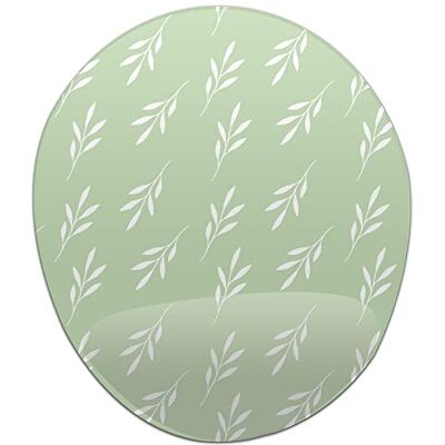 Questo Casa , Ergonomisk musmatta med handledsstöd, digitalt tryckt musmatta antifenslideproblem, halkfri undersida, för kontor och hem, storlek: 20 x 23 cm Questo Casa , Ergonomisk musmatta med handledsstöd, digitalt tryckt musmatta antifenslideproblem, halkfri undersida, för kontor och hem, storlek: 20 x 23 cm