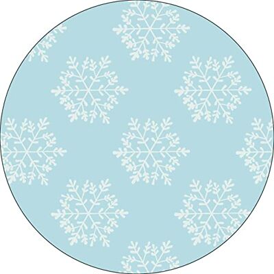 Bonateks , Runt digitalt tryckt musmatta, halkfri undersida, för kontor och hem, diameter: 22 cm Bonateks , Runt digitalt tryckt musmatta, halkfri undersida, för kontor och hem, diameter: 22 cm