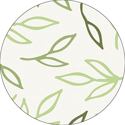 Bonateks , Runt digitalt tryckt musmatta, halkfri undersida, för kontor och hem, diameter: 22 cm Bonateks , Runt digitalt tryckt musmatta, halkfri undersida, för kontor och hem, diameter: 22 cm