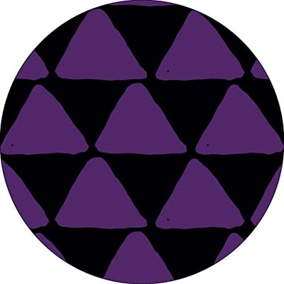 Bonateks , Runt digitalt tryckt musmatta, halkfri undersida, för kontor och hem, diameter: 22 cm Bonateks , Runt digitalt tryckt musmatta, halkfri undersida, för kontor och hem, diameter: 22 cm