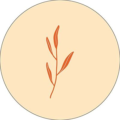 Bonateks , Runt digitalt tryckt musmatta, halkfri undersida, för kontor och hem, diameter: 22 cm Bonateks , Runt digitalt tryckt musmatta, halkfri undersida, för kontor och hem, diameter: 22 cm