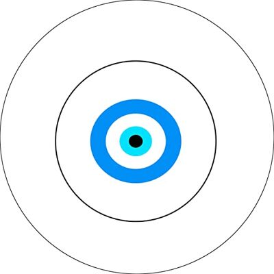 Bonateks , Runt digitalt tryckt musmatta, halkfri undersida, för kontor och hem, diameter: 22 cm Bonateks , Runt digitalt tryckt musmatta, halkfri undersida, för kontor och hem, diameter: 22 cm