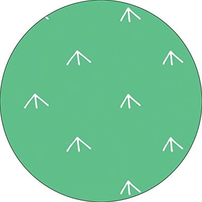 Bonateks , Runt digitalt tryckt musmatta, halkfri undersida, för kontor och hem, diameter: 22 cm Bonateks , Runt digitalt tryckt musmatta, halkfri undersida, för kontor och hem, diameter: 22 cm