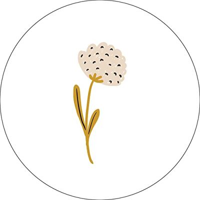 Bonateks , Runt digitalt tryckt musmatta, halkfri undersida, för kontor och hem, diameter: 22 cm Bonateks , Runt digitalt tryckt musmatta, halkfri undersida, för kontor och hem, diameter: 22 cm
