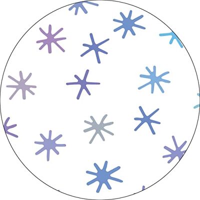Bonateks , Runt digitalt tryckt musmatta, halkfri undersida, för kontor och hem, diameter: 22 cm Bonateks , Runt digitalt tryckt musmatta, halkfri undersida, för kontor och hem, diameter: 22 cm