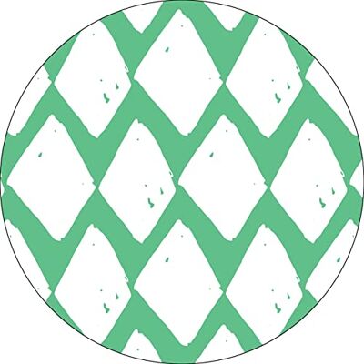 Bonateks , Runt digitalt tryckt musmatta, halkfri undersida, för kontor och hem, diameter: 22 cm Bonateks , Runt digitalt tryckt musmatta, halkfri undersida, för kontor och hem, diameter: 22 cm