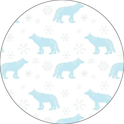 Bonateks , Runt digitalt tryckt musmatta, halkfri undersida, för kontor och hem, diameter: 22 cm Bonateks , Runt digitalt tryckt musmatta, halkfri undersida, för kontor och hem, diameter: 22 cm