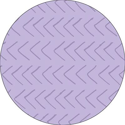 Bonateks , Runt digitalt tryckt musmatta, halkfri undersida, för kontor och hem, diameter: 22 cm Bonateks , Runt digitalt tryckt musmatta, halkfri undersida, för kontor och hem, diameter: 22 cm