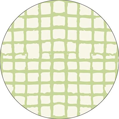 Bonateks , Runt digitalt tryckt musmatta, halkfri undersida, för kontor och hem, diameter: 22 cm Bonateks , Runt digitalt tryckt musmatta, halkfri undersida, för kontor och hem, diameter: 22 cm