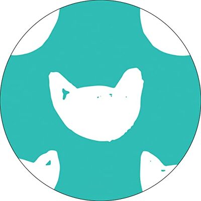 Bonateks , Runt digitalt tryckt musmatta, halkfri undersida, för kontor och hem, diameter: 22 cm Bonateks , Runt digitalt tryckt musmatta, halkfri undersida, för kontor och hem, diameter: 22 cm