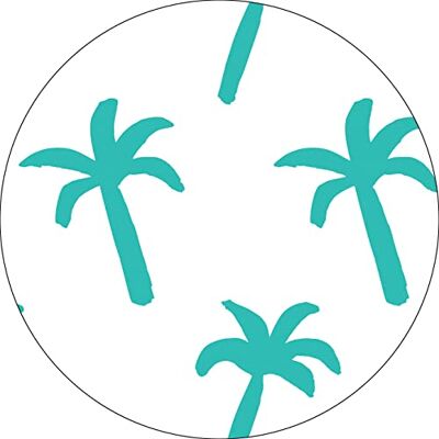 Bonateks , Runt digitalt tryckt musmatta, halkfri undersida, för kontor och hem, diameter: 22 cm Bonateks , Runt digitalt tryckt musmatta, halkfri undersida, för kontor och hem, diameter: 22 cm