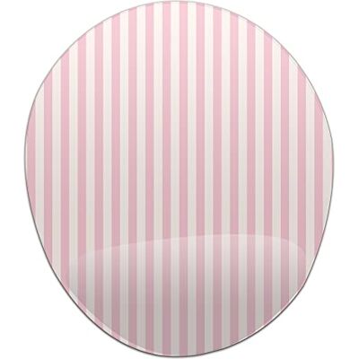 Bonamaison , Ergonomisk musmatta med handledsstöd, digital tryckt musmatta anti-senskida problem, halkfri baksida, för kontor och hem, storlek: 20 x 23 cm Bonamaison , Ergonomisk musmatta med handledsstöd, digital tryckt musmatta anti-senskida problem, halkfri baksida, för kontor och hem, storlek: 20 x 23 cm