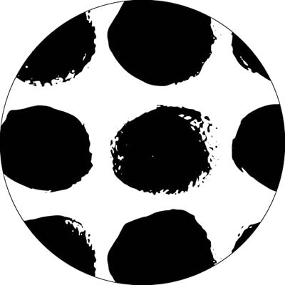 Bonateks , Runt digitalt tryckt musmatta, halkfri undersida, för kontor och hem, diameter: 22 cm Bonateks , Runt digitalt tryckt musmatta, halkfri undersida, för kontor och hem, diameter: 22 cm