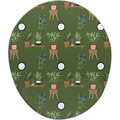 Bonamaison , Ergonomisk musmatta med handledsstöd, digital tryckt musmatta anti-senskida problem, halkfri baksida, för kontor och hem, storlek: 20 x 23 cm Bonamaison , Ergonomisk musmatta med handledsstöd, digital tryckt musmatta anti-senskida problem, halkfri baksida, för kontor och hem, storlek: 20 x 23 cm