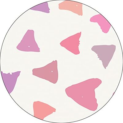 Bonateks , Runt digitalt tryckt musmatta, halkfri undersida, för kontor och hem, diameter: 22 cm Bonateks , Runt digitalt tryckt musmatta, halkfri undersida, för kontor och hem, diameter: 22 cm