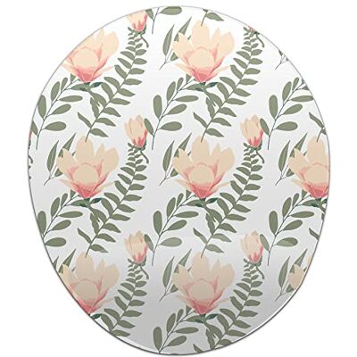Bonamaison , Ergonomisk musmatta med handledsstöd, digital tryckt musmatta anti-senskida problem, halkfri baksida, för kontor och hem, storlek: 20 x 23 cm Bonamaison , Ergonomisk musmatta med handledsstöd, digital tryckt musmatta anti-senskida problem, halkfri baksida, för kontor och hem, storlek: 20 x 23 cm